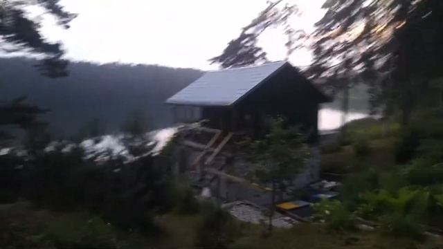 Место отдыха на берегу озера Шчыбат. д. Боровка (Беларусь) Лепельский военный санаторий смотреть онлайн