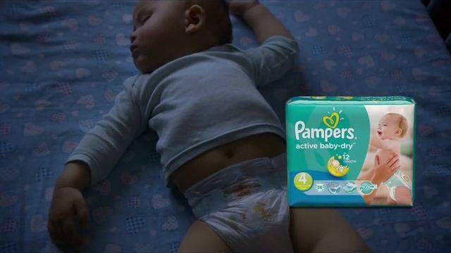 реклама Pampers Active Baby 2014