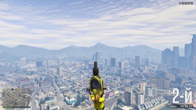 GTAV Гонка в воздухе. Сыыыыыр vs Xardas 18% easy3six смотреть онлайн