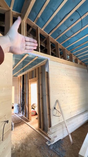 Второй свет в доме, конструктив стены между гостиной и смотреть онлайн