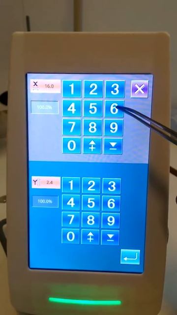 JK 1900 BSK Регулировка длины и ширины  закрепки