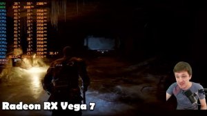 God of War Ragnarok на слабом пк Играем без видеокарты Vega 7 Ryzen 5