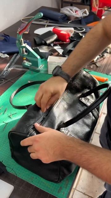 Дорожная сумка из натуральной кожи. Для заказа пишите