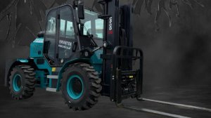 Внедорожный дизельный вилочный погрузчик Rantex CPCD35 полный привод