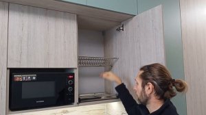 Расположение сушилки для посуды