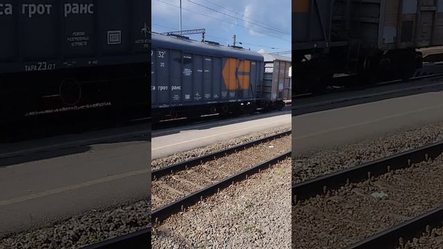 Станция Грязи-Воронежские. Поезд Санкт-Петербург-Волг смотреть онлайн