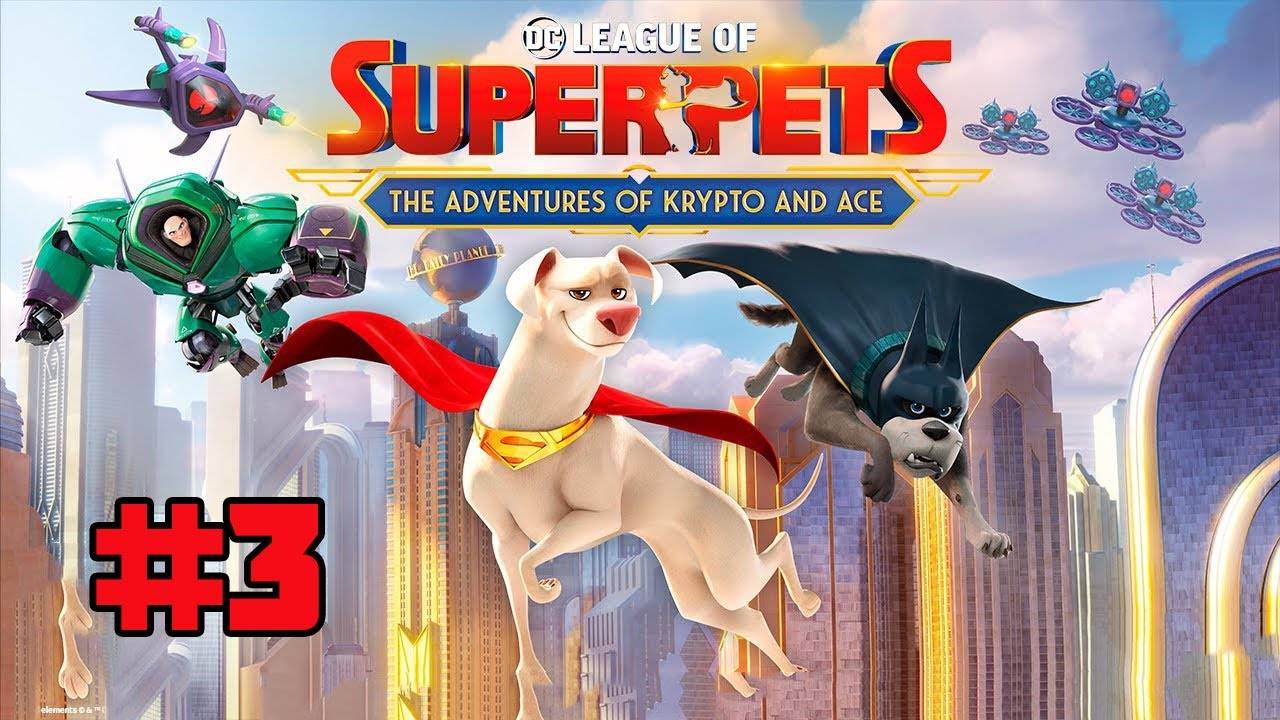 DC League of Super-Pets: The Adventures of Krypto and Ace (PC)-Новая локация и помощники #3.