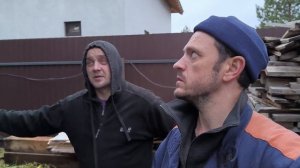 Строительство каркасной бани 6х8 часть 2