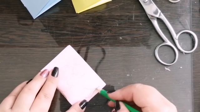 Блокнотик из листка бумаги смотреть онлайн