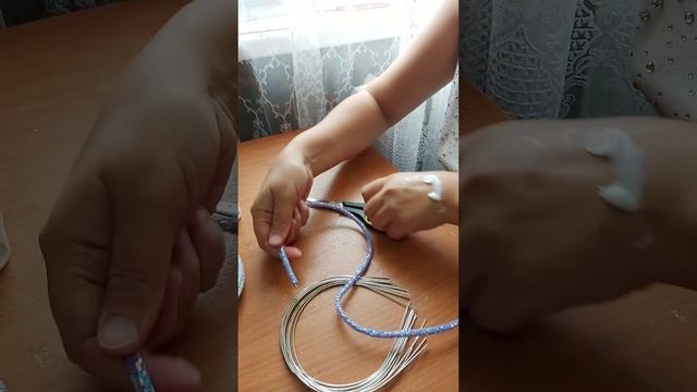 как сделать красивый ободок. смотреть онлайн
