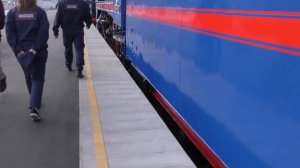 Динамическая экспозиция ЭКСПО1520 на Балтийском вокзале, исторические локомотивы - ЧС200, ВЛ8, П36