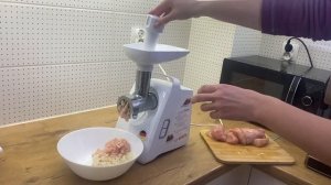МЯСОРУБКА BOSCH НА ПРАКТИКЕ // КАК ПОЛЬЗОВАТЬСЯ МЯСОРУБК?