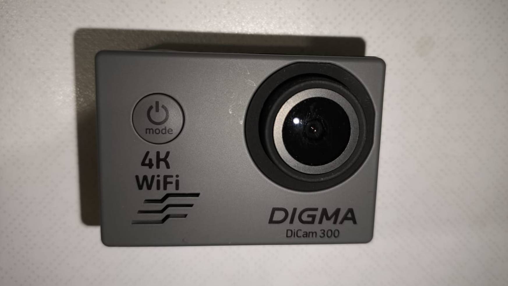Видеообзор экшн камеры Digma DiCam 300 серая смотреть онлайн