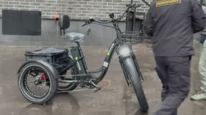 🔥НОВИНКА ЭЛЕКТРОВЕЛОСИПЕД 👉ТРЕХКОЛЕСНЫЙ ГРУЗОВОЙ😉 ДОСТАВКА-КУРЬЕРЫ-НА ДАЧУ🥳