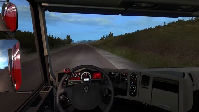 етс 2  1.37 суровая россия СИБИРЬ R6  УЛАН-УДЭ-ПЕРВОМАЙСК МОЛОКО (51Т) В ПРИЦЕПЕ МАГНИТ