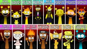 💉 ВСЕ Wenda Treatment ПЕРСОНАЖИ?! | Новые версии в сравнении 🧠 #sprunki #wendatreatment