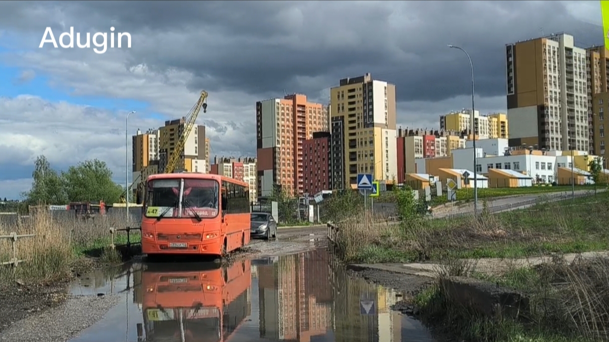 Нижний Новгород 🚙 поехали ЖК Новая Кузнечиха, ЖК Анкудиновский парк, ЖК Савин парк смотреть онлайн