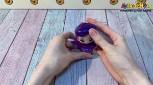 335689 Кукла YummiLand Грета Грейп с набором для изготовления блеска для губ с 4лет