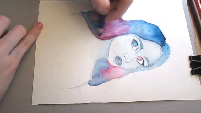 Speedpaint: Космическая девушка) смотреть онлайн