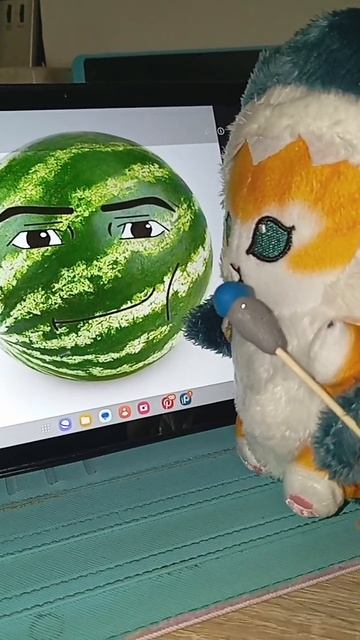 Арбуз арбуз привет 👋🍉 #мем #арбуз #кот смотреть онлайн