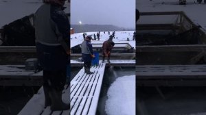 Открытие зимнего сезона!Платная рыбалка в Егорьевске/