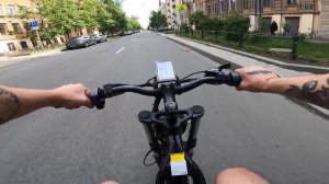 Тест драйв-мощный электровелосипед Kugoo Kirin V5