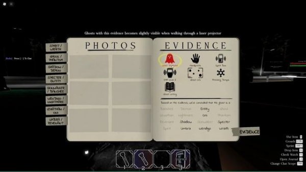 Определяем Призраков в Новой Игре - DEMONOLOGY ROBLOX