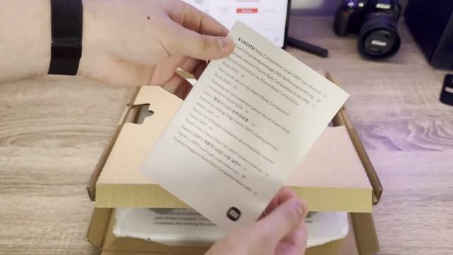 Розпакування Xiaomi Body Composition Scale S400 смотреть онлайн