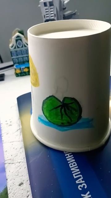 Рисую на стаканчике растений. Из игры растения против смотреть онлайн