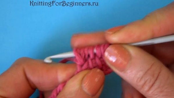 Пышный столбик Тунисское вязание Tunisian crochet stitches 56