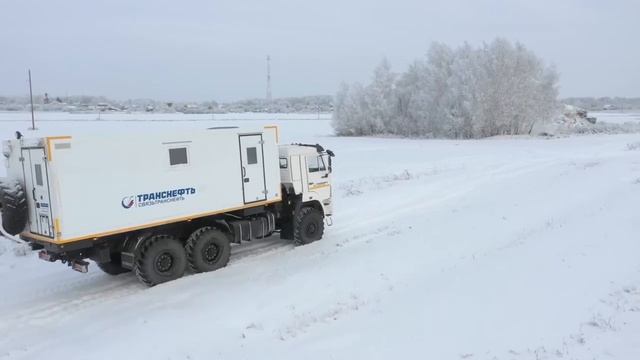 Передвижная лаборатория на базе КАМАЗа — для компании Транссвязьнефть смотреть онлайн