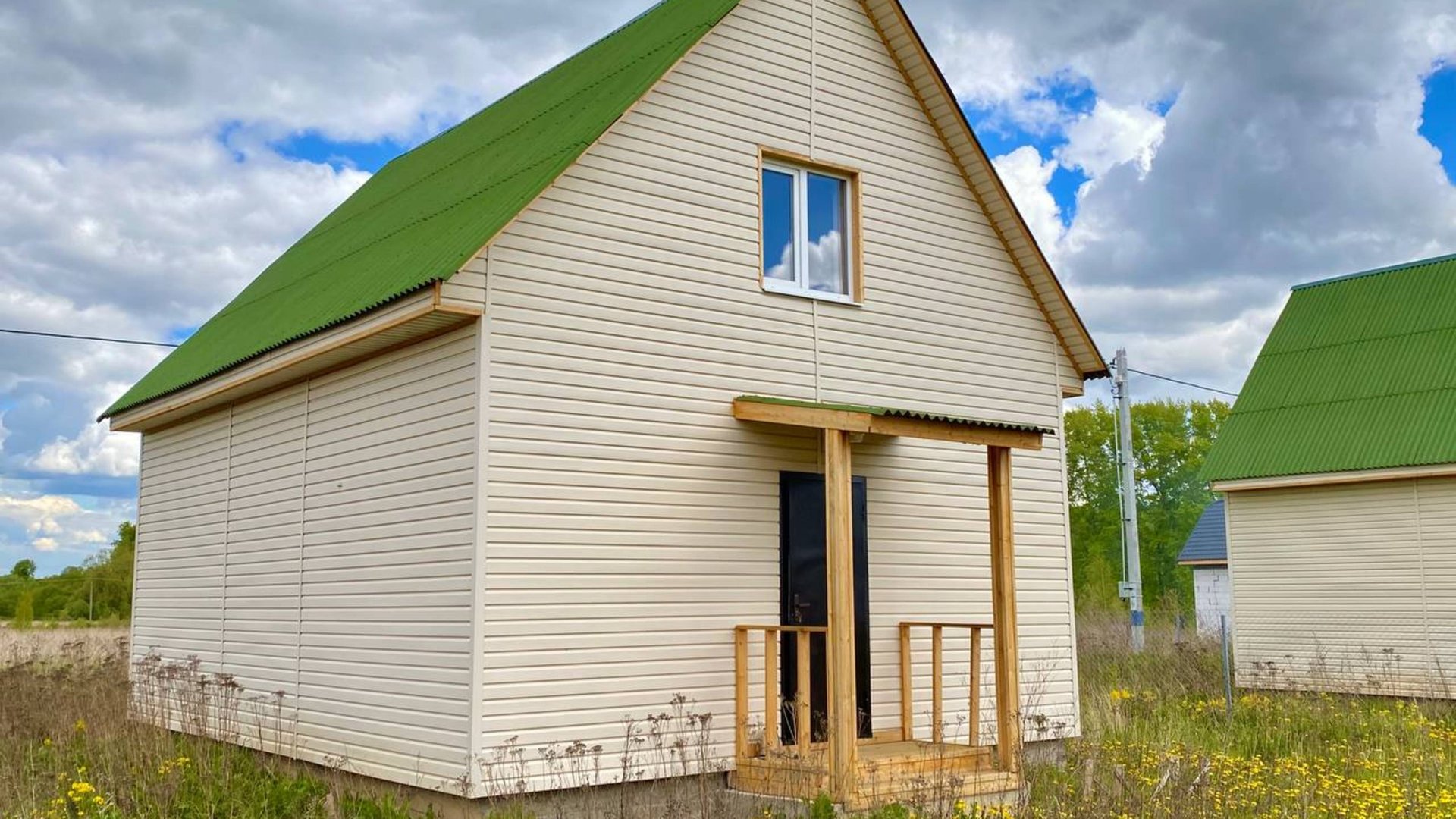 Дом из газобетона 85 м2 в с. Никитское за 53 734р месяц в аренду с Выкупом! или 3 545 000р смотреть онлайн