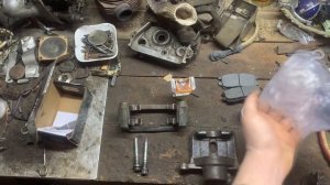 Замена ремкомплекта заднего суппорта Pajero 2: Пошаговая