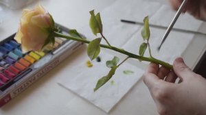 Лепка. Ручная работа. Хобби. Роза из холодного фарфора часть 2