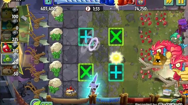 PLANTS vs ZOMBIES 2 прохождение Battlez, Jade League смотреть онлайн