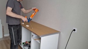 Установка фартука для кухни без саморезов