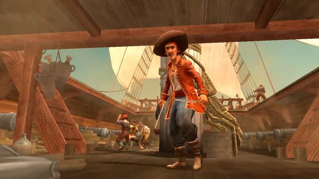 Приключение Тинтина Тайна Единорога прохождение #3 смотреть онлайн