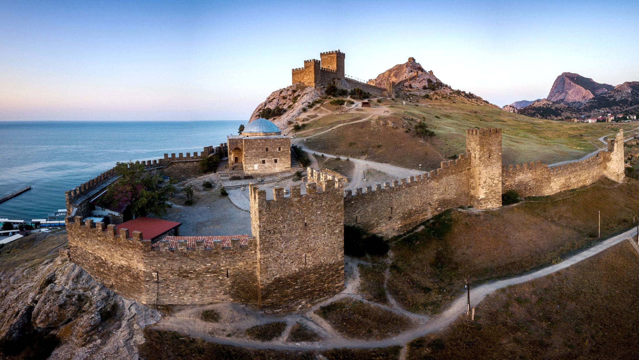 КРЫМ. Генуэзская (Судакская) крепость. смотреть онлайн