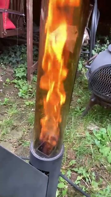 Монокамин - уличный обогреватель смотреть онлайн