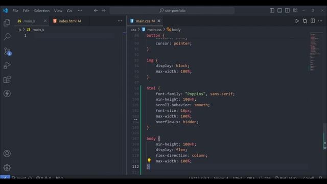 Вёрстка портфолио для новичков. Полное руководство по HTML, CSS и JavaScript смотреть онлайн