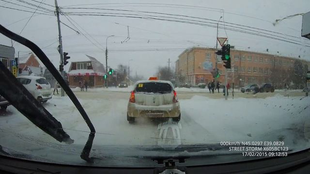 Зима в Краснодаре 17.02.2015 смотреть онлайн