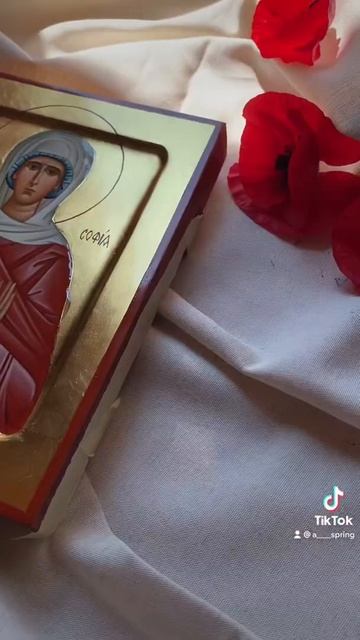 Покрытие иконы олифой. Писаная икона Святой мученицы ? смотреть онлайн