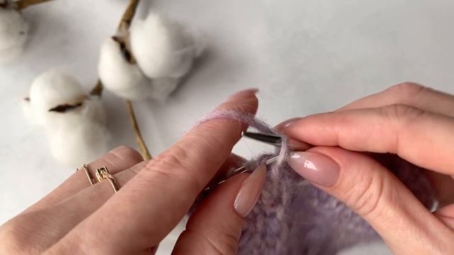 Я влюбилась в этот узор / Красивый простой узор спицами / Узоры / Узор для шапки / Узор для свитера смотреть онлайн