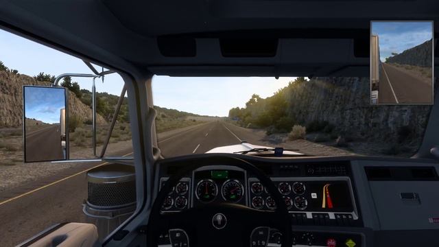 American Truck Simulator. Виктория(TX)-Альбукерке(NM)Везём удобрения