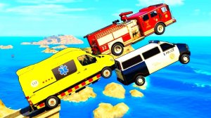 Цветные Грузовики и Машинки Мультик про Машинки для Детей Супергерои и Песенки для детей