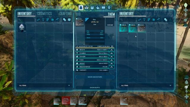 Как работает прочность простых и цветных сёдел в новом ARK: Survival Ascened?