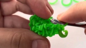 ЛУМИГУРУМИ ЗМЕЯ из резиночек без станка при помощи крючка ДЛЯ НАЧИНАЮЩИХ🐍💚 Симвом 2025 года🐍