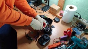 Разбор и ремонт вертикального пылесоса bosch unlimited serie 6 с