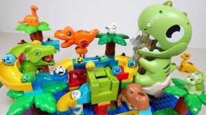 ЖИВОТНЫЕ ДЛЯ ДЕТЕЙ КОНСТРУКТОР ВИДЕО ДЛЯ ДЕТЕЙ ДЕТСКИЙ КАНАЛ ИГРАЛКИ-ЗАЛИПАЛКИ