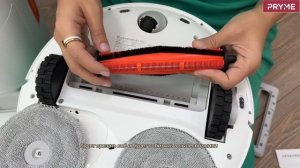 Робот пылесос Xiaomi D103CN выдвигает тряпочки, моет их и су?